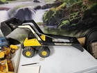 Vintage TONKA Toy Strong Arm XMB 975 Excavator Pressed Steel/Plastic Truck Dozer