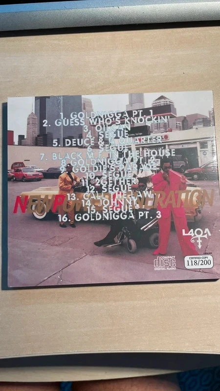 prince gold nigg* album pressed cd - Photo 2/2