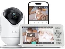 VistaView Lite Smart WiFi Baby Monitor-Motion Alerts,Night Vision,2-Way Talk +++