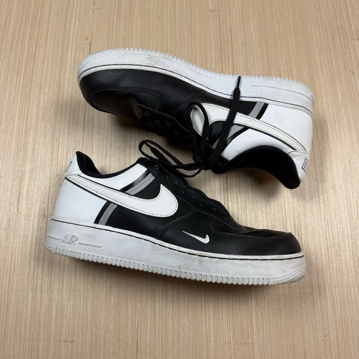 Nike Air Force 1 Premium Low Off Noir | eBay