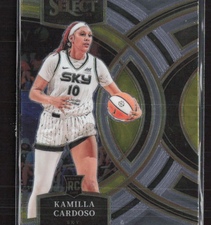 2024 Panini Select WNBA #195 Kamilla Cardoso Chicago Sky RC (K)