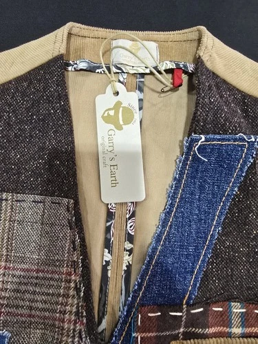 Garry's Earth Vest Handcrafted Made In Italy Size M Cod.45 image 8
