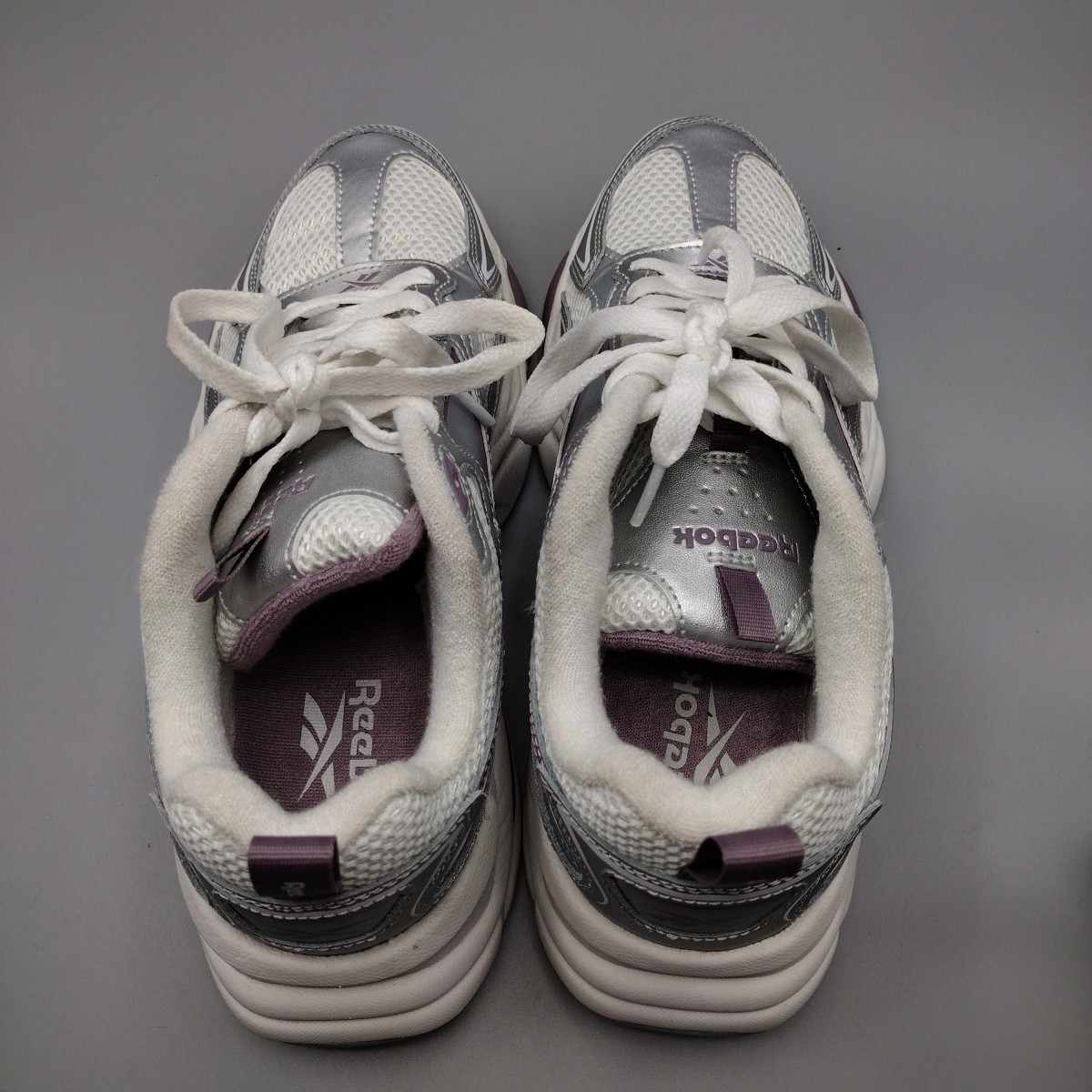 Reebok Royal Charge Y2K Purple Silver AR30246W Womens Size 9