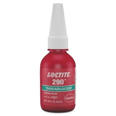 LOCTITE® 290™ Medium-Strength Wicking Grade Threadlocker, 10 mL, 1/2 in dia or Smaller,