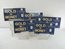24K PURE GOLD IS MONEY EVERYTHING ELSE IS CREDIT! 5 PACK