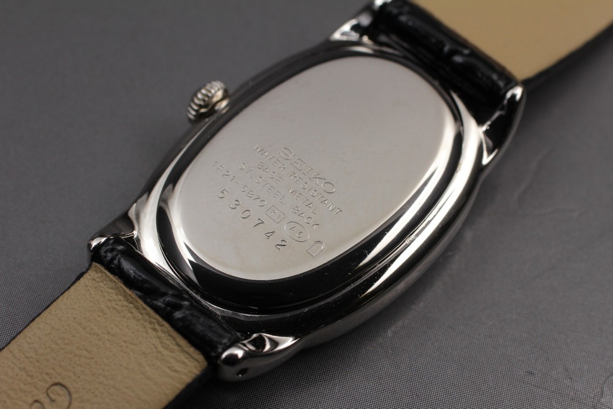 Near MINT] SEIKO Noie 1F21-5B70 Quartz White Dial Women's