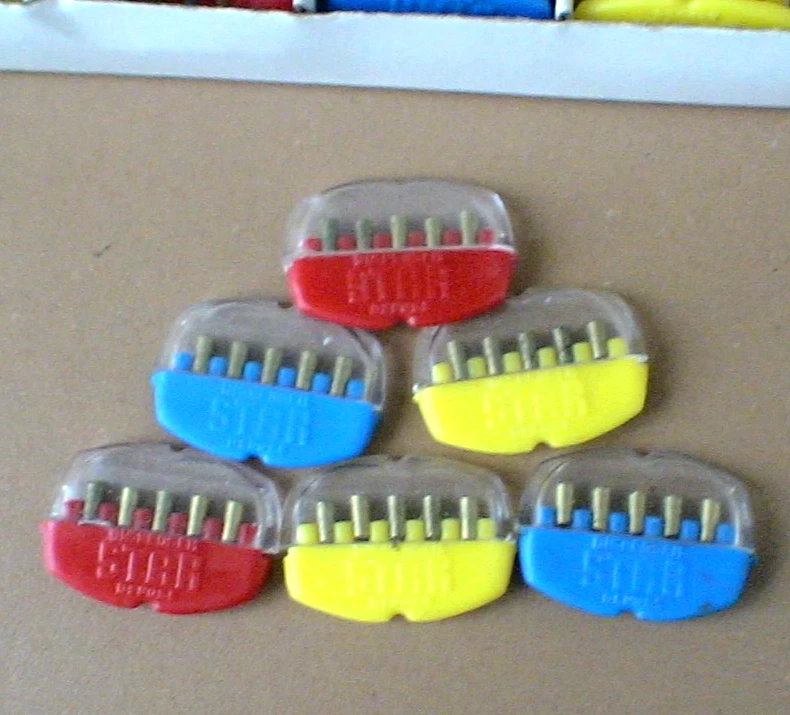 Lot de 6 plaque / 30 pierre STAR pour tous les briquets essences ou gaz etc... - Photo 1/4