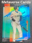 2026 Topps Finest Shohei Ohtani Aqua Refractor 034/199 Dodgers