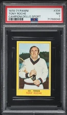 1970 Panini Campioni * TONY ROCHE * Australia * PSA 7 * POP 2 NONE HIGHER