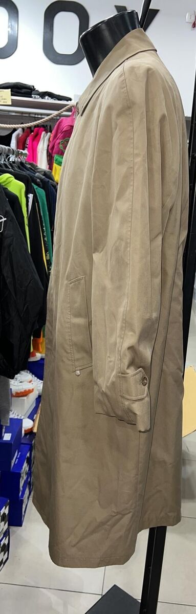 Werther Coat in Cotton Used Men Light Brown Size 48 PGS932PI Werther Coat in Cotton Used Men Light Brown Size 48 PGS932PI