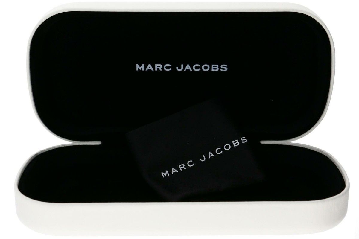 Marc Jacobs Sunglasses Case + Lense Cloth 16cm x 6cm x 3cm
