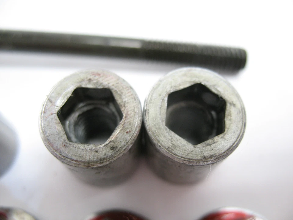 Kawasaki Vulcan 1998 VN800 VN 800 tuercas de culata delanteras 92015-077 Foto 4 de 4