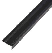 Matt Black Carpet Cover Door Bar Naplock Edge Trim Metal Threshold Strip Z Bar