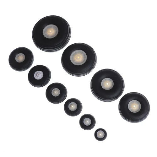 4Pcs Wheels With EVA Rubber Tyres 25-70mm 1"-2.75" RC Model Plane US - Picture 4 of 15