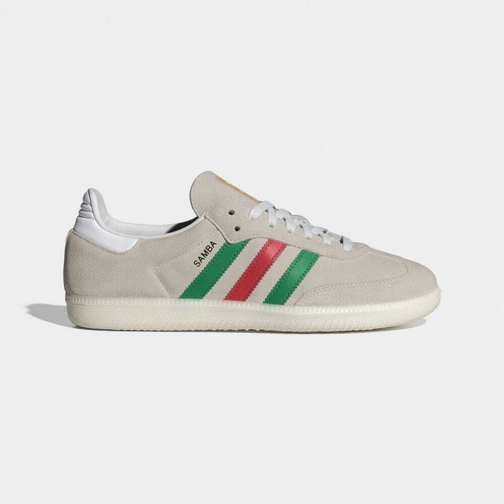 adidas Originals SAMBA OG IG1826 Crystal White Green Better adidas Originals SAMBA OG IG1826 Crystal White Green Better
