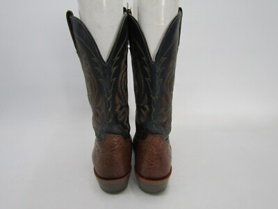 Double H West Gel Ice Mens Size 7 D Brown Black Leather  display picture 3