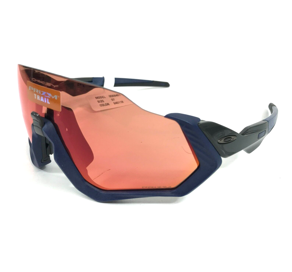 Oakley Sunglasses Flight Jacket OO9401-1837 Matte Navy w/ Prizm