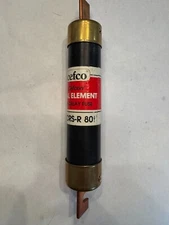 CEFCO, CRS-R 80, 80A, 600V ,TIME DELAY FUSE