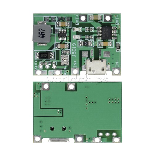 Micro USB 18650 Li-ion Li-ion Battery Charger Module Boost 3.7V to 5V 9V 12V - Picture 11 of 36