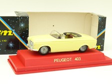 Verem 1/43 - Peugeot 403 Cabriolet Light Yellow