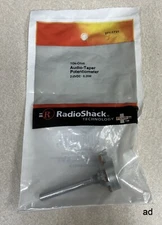 RadioShack 10k-Ohm Audio-Taper Potentiometer 271-1721 - New in Sealed Bag