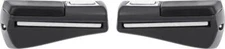 1968-72 Nova Chevelle Skylark GTO Rear Armrest Assemblies w/ Trim Moldings Black