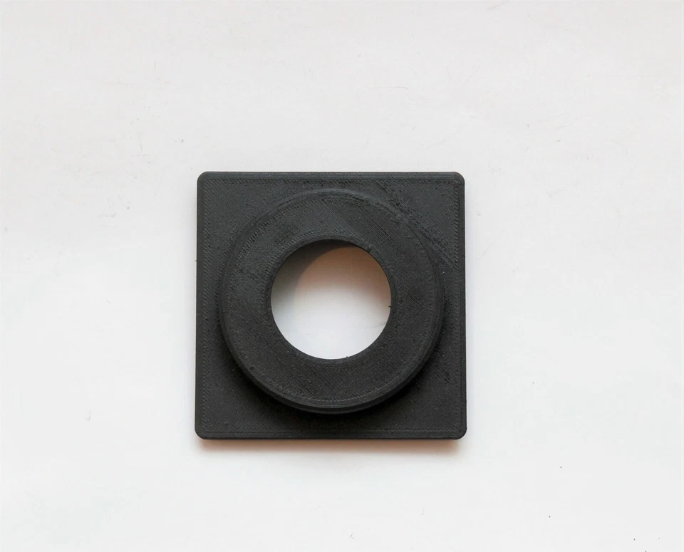 Lens Board Extended 12mm for Horseman Vh, 45FA, 45HD 80x80mm Copal Compur 00 0 1 - Image 2 of 4