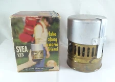 Vintage SVEA 123 Camp Stove Sweden - Untested - missing burner plate