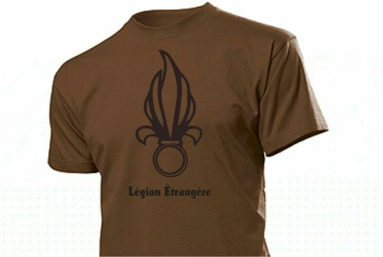 T-Shirt Fremdenlegion Legion Etrangere mit flammender Granate Abzeichen S-XXL - Bild 1 von 1