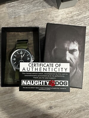 The Last Of Us Joel s Watch Limited Edition PlayStation Exclusive #559/1,000 !
