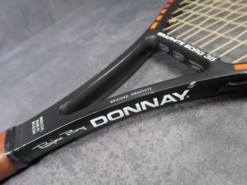 Donnay - Graphite Borg 35 - L3 - 4 3/8 Vintage Tennisschläger Tennis Racket RAR - Picture 7 of 22