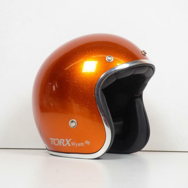 1731812-torx Casco Moto Wyatt Shiny Glitter Arancione XS | Acquisti Online  su eBay