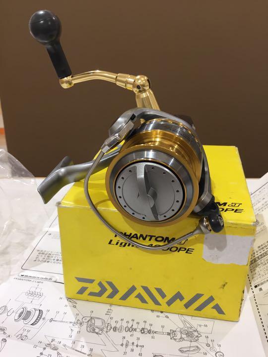 ダイワ　ファントムJ　ライト　4000PE Daiwa Phantom J Light 4000PE spinning reel Almost unused