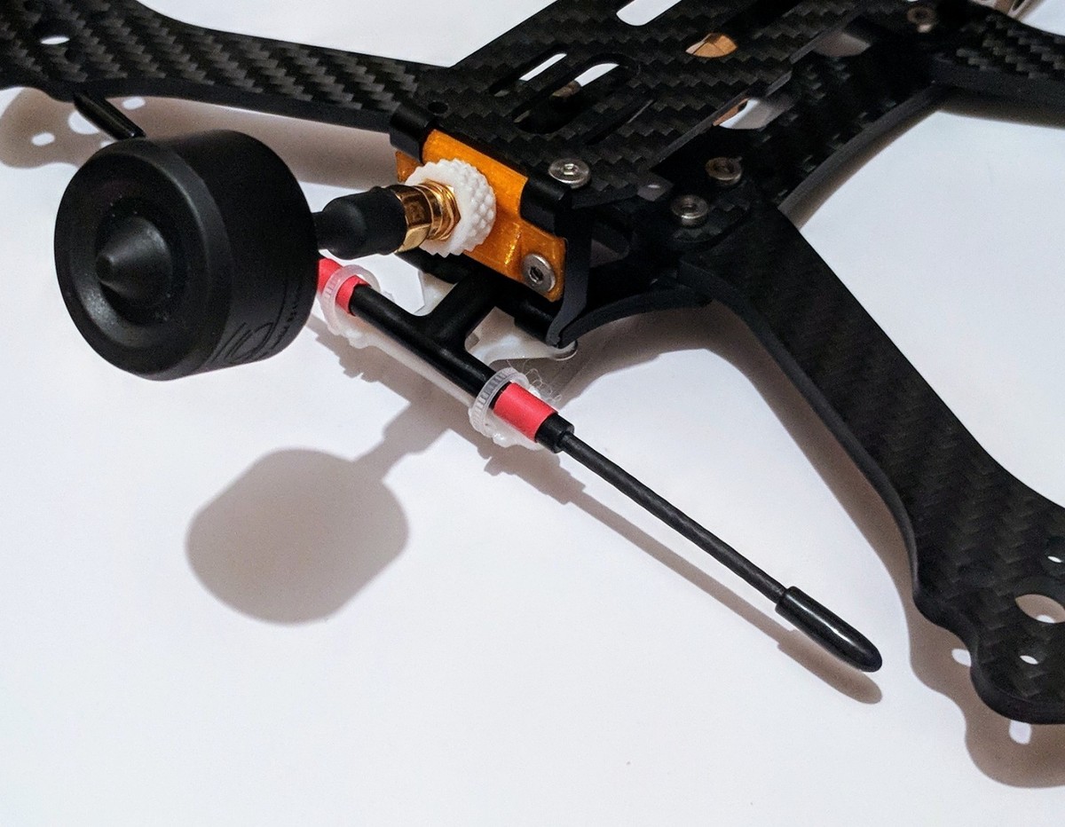 30 Degree Armattan Rooster Chameleon Ti TBS Unify vtx holder pigtail fpv  drone