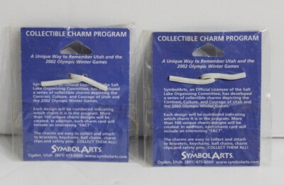 Year 2002 Graduation Charms - Gold & Silver Date Signets For Graduation Tassels