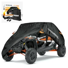 Utility Vehicle Cover Waterproof Protector For Can-Am Honda Kawasaki Polaris Yam