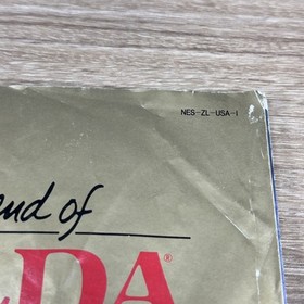 The Legend of ZELDA Folleto de instrucciones Nintendo NES Videojuego Manual SOLO