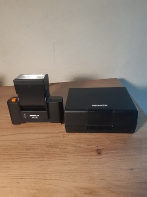 MINOX 35 ML Kamera in schwarz inkl. Blitzgerät TOP Zustand Made un Germany