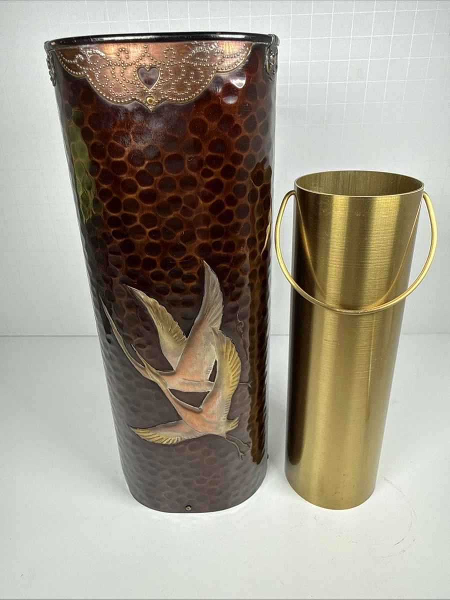 铜日本古董花瓶| eBay