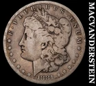 1881-S Morgan Dollar - Scarce  Better Date  No Reserve  #K3127