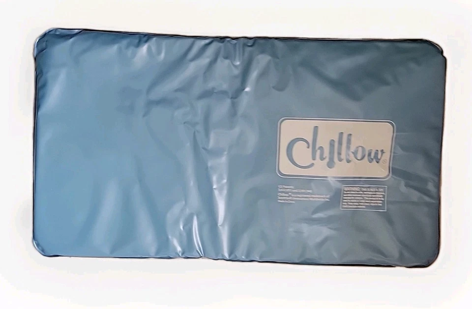 Cooling Pillow Soothing Relief Sleep As Seen on TV CHILLOW 12"x21"NEW Open Box - Image 3 of 4