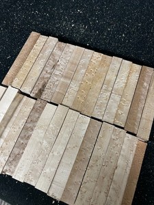 55 Birdseye Maple Heavy Figure Pen Blanks 5" x 3/4"