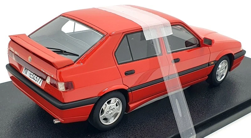 Cult Models 1/18 Scale Resin CML136-1 Alfa Romeo 33 S QV Permanent 4 1991 Red - Image 2 of 4