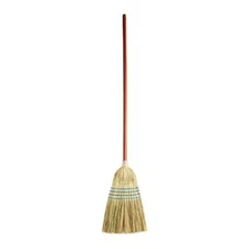 Rubbermaid Commercial Fg638300blue 12 1/2 In Sweep Face Corn Broom, Stiff,