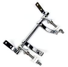 Polished Chrome Plated Zinc Toilet Seat Hinge Hardware Kit Universal Fit