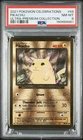 Pikachu Gold Metal PSA 8 NM-MT 2021 Pokemon Celebrations Ultra-Premium #58/102