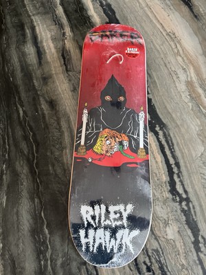 Riley Hawk Baker Skateboard art by Neckface