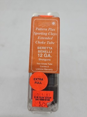 EXTRA FULL - CARLSONS Beretta/Benelli Mobil 12ga Sporting Clay Choke Tube