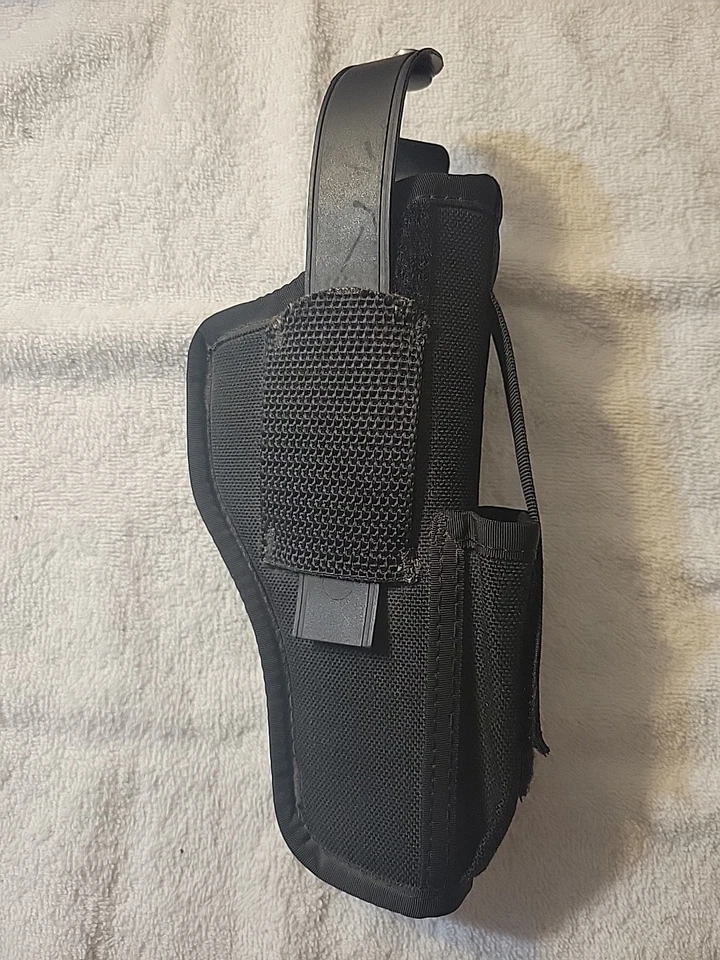 Uncle Mike's Lg Frame Padded Ambidex IWB/OWB Holster W/Mag Pouch Size 5 (B10) - Image 2 of 4