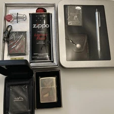 Zippo Sterling 2002 Bulk New Unused But with scratches